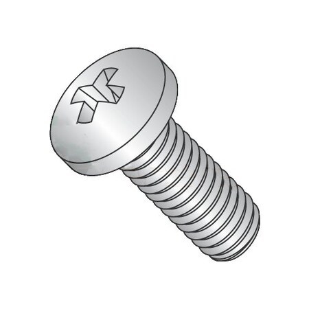 MS51957-66/10-24 x 7/8" Mil-Spec Machine Screws/Phillips/Pan / 18-8 Stainless Steel/DFAR Compliant (Carton: 1,000 pcs)